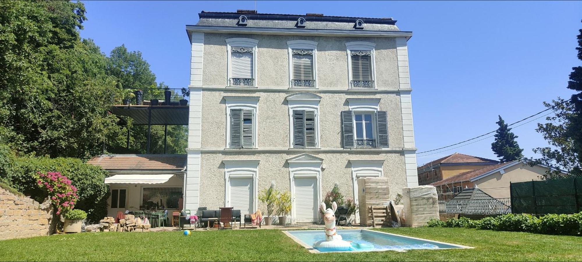 Appartement Joli Studio Dans Maison De Maitre à Collonges-au-Mont-dʼOr Extérieur photo